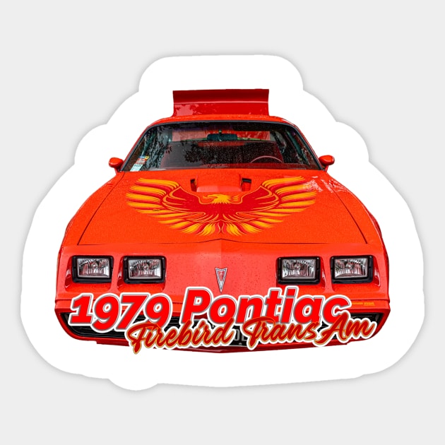 1979 Pontiac Firebird Trans Am Sticker by Gestalt Imagery